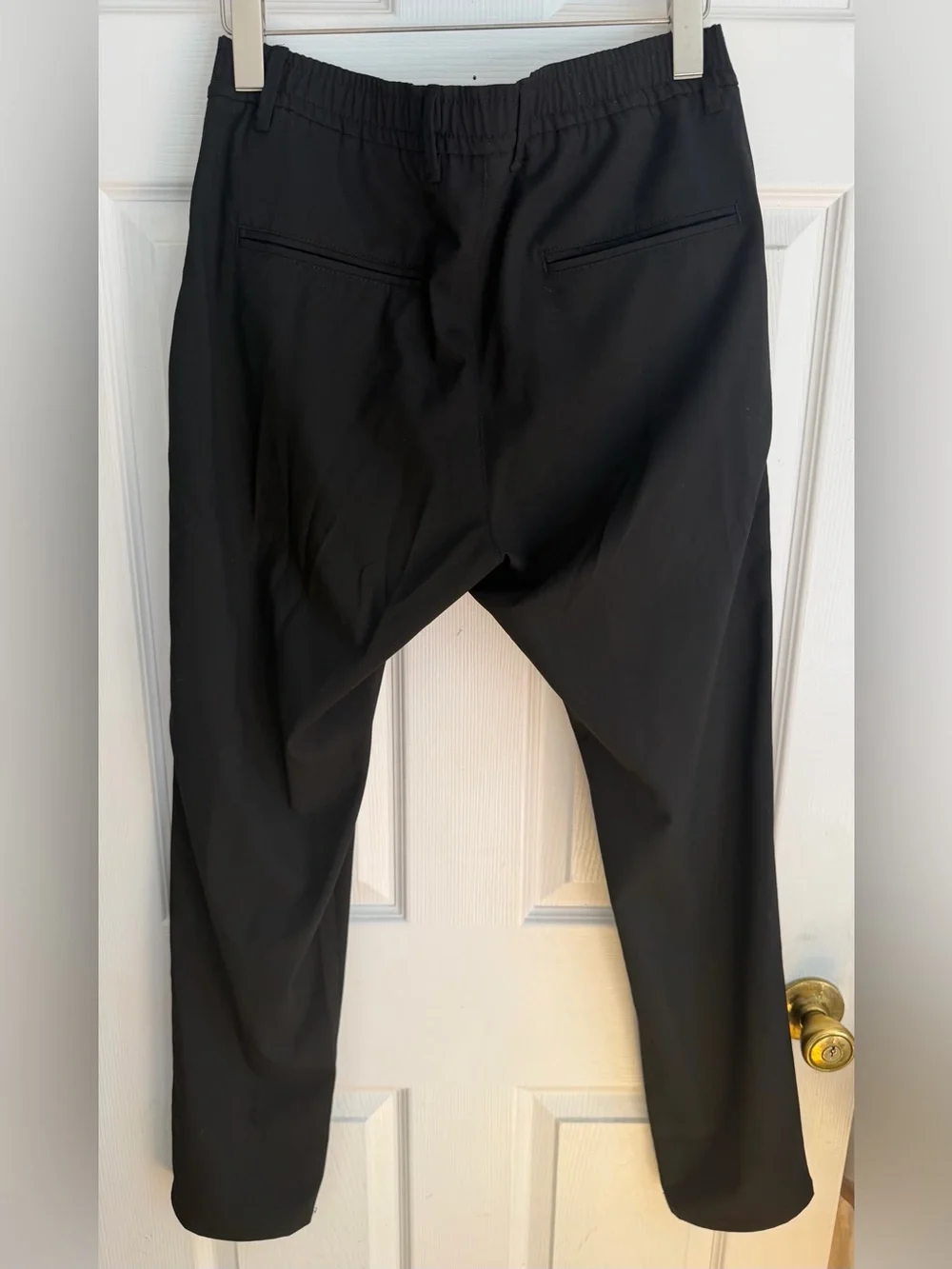 Zara Black Slim Fit Trousers